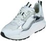 Xsensible Witte textielsneakers met suède print Multicolor Dames - Thumbnail 4