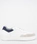 Blackstone Patchwork Lage Sneaker in Wit Marineblauw White Heren - Thumbnail 5