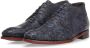 Floris van Bommel Dressed nubuck veterschoenen blauw - Thumbnail 2