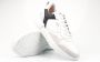 NUBIKK Lage Sneakers Heren Roque Road Wave Maat: 48 Materiaal: Leer Kleur: Wit - Thumbnail 15