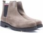 Bruin Tinten Rwb Hilfiger Suede Chelsea boots Enkellaarsjes Heren Taupe - Thumbnail 9