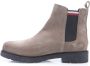 Bruin Tinten Rwb Hilfiger Suede Chelsea boots Enkellaarsjes Heren Taupe - Thumbnail 10