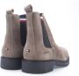 Bruin Tinten Rwb Hilfiger Suede Chelsea boots Enkellaarsjes Heren Taupe - Thumbnail 12