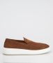 Bruin Tinten bruiloft Jiro Mio Loafers Instappers Heren Bruin - Thumbnail 4