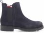 Tommy Hilfiger Chique Blauwe Enkellaarsjes met Logo-Accent Blue Heren - Thumbnail 39