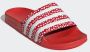 Adidas Adilette Dames Slippers en Sandalen Red Synthetisch 2 3 Foot Locker - Thumbnail 2