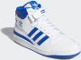 Adidas Originals Forum Mid Ftwwht Royblu Ftwwht Schoenmaat 46 2 3 Sneakers FY4976 - Thumbnail 4