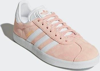 Adidas Originals Gazelle Shoes Icey Pink Cloud White Gold Metallic Kind Icey Pink Cloud White Gold Metallic - Foto 4