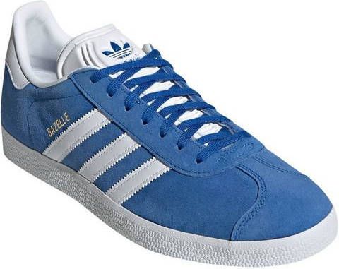 kloon Aardappelen trog Adidas Originals Gazelle Sneaker Blue White - Schoenen.nl