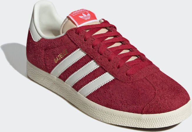 Adidas Originals Gazelle Team Victory Red Off White Cream White- Team Victory Red Off White Cream White