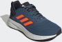 Adidas Performance Duramo 10 hardloopschoenen blauw oranje - Thumbnail 4