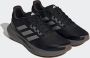 Adidas Performance Runfalcon 3.0 hardloopschoenen zwart grijs antraciet - Thumbnail 2