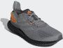 Adidas Originals X9000 4D Grijze Sneakers met Oranje Details Gray Heren - Thumbnail 2