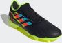 Adidas Copa Sense.3 Gras Voetbalschoenen (FG) Zwart Blauw Geel - Thumbnail 2