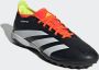 Adidas Performance Predator 24 League Low Turf Voetbalschoenen Unisex Zwart - Thumbnail 2