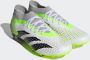 Adidas Predator Accuracy.2 Gras Voetbalschoenen (FG) Wit Grijs Felgeel Zwart - Thumbnail 3