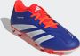 Adidas Performance Predator Club Sr. voetbalschoenen blauw wit rood - Thumbnail 2