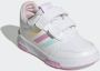 Adidas Sportswear Tensaur sneakers wit lichtblauw lila Jongens Meisjes Imitatieleer 26 - Thumbnail 3