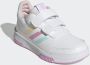 Adidas Sportswear Tensaur sneakers wit lichtblauw lila Imitatieleer 35 1 2 - Thumbnail 4