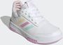 Adidas Sportswear Tensaur sneakers wit lichtblauw lila Jongens Meisjes Imitatieleer 36 2 3 - Thumbnail 4