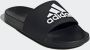 Adidas Adilette Shower Badge of Sport Cloudfoam Sandalen zwart - Thumbnail 4