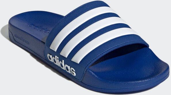 Adidas Perfor ce Adilette Shower badslippers Adilette Shower kobaltblauw wit - Foto 4