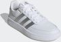 Adidas Breaknet 2.0 dames sneakers wit zilver Uitneembare zool - Thumbnail 4