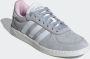 Adidas Breaknet suede dames sneakers grijs wit - Thumbnail 2