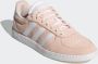 Adidas Breaknet suede dames sneakers roze wit - Thumbnail 3