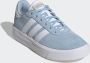 Adidas Sportswear Court Silk Schoenen Dames Blauw - Thumbnail 3