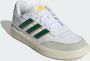 Adidas Courtblock heren sneakers wit groen 1 3 Uitneembare zool - Thumbnail 4