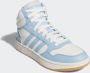 Adidas Hoops 3.0 Mid Classic Vintage Schoenen Wit Blauw 1 3 Vrouw - Thumbnail 3