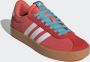 Adidas Sportswear VL Court sneakers oranjerood lichtblauw wit - Thumbnail 3