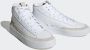 Adidas Sportswear Znsored Hi Prem Leather Sneakers Wit 1 3 Man - Thumbnail 2