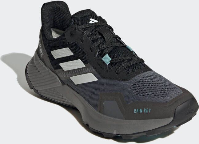 Adidas Terrex Women's Terrex Soulstride RAIN.RDY Trailrunningschoenen grijs