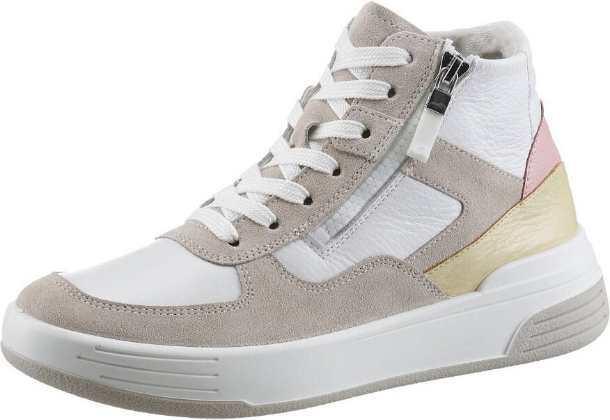 Ara Hoge veterschoenen MASTER sleehak high top-sneaker vrijetijdsschoen in comfortbreedte h