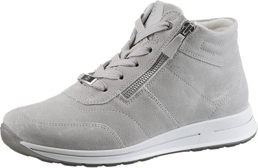 Ara Hoge veterschoenen OSAKA sleehak high top-sneaker vrijetijdsschoen in comfortabele breedte g