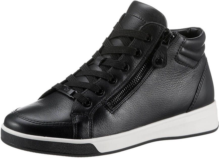 Ara Hoge veterschoenen Rome sleehak high top-sneaker vrijetijdsschoen in schoenwijdte g = breed