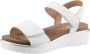 Ara 1233518 Volwassenen Sandalen met hak Wit beige - Thumbnail 2