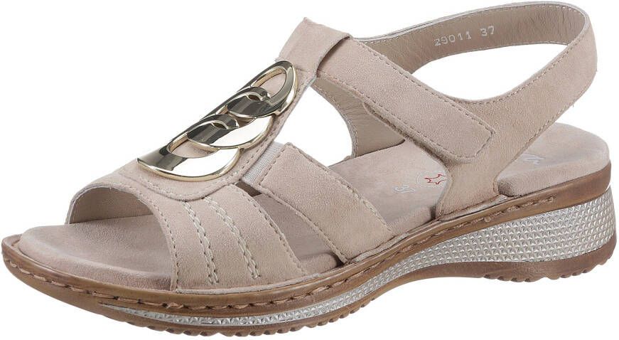 Ara 1229011 Volwassenen Sandalen met hakDames Sandalen Wit beige - Foto 3