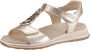 Ara 1234826 Volwassenen Platte sandalenDames Sandalen Metallics - Thumbnail 4