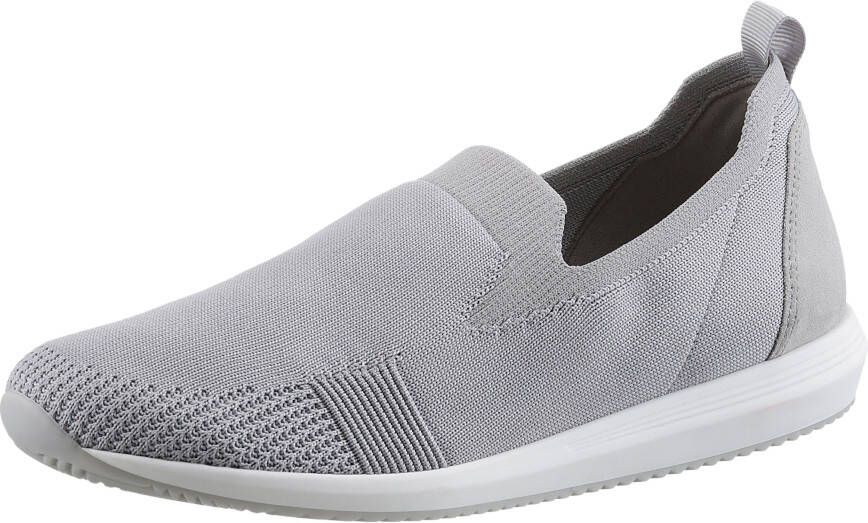 Ara Slip-on sneakers Lissabon Slipper halfschoen vrijetijdsschoen met comfortabele schacht G-breedte