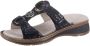 Ara Slippers Hawaï wedge heel summer shoe slippers with velcro - Thumbnail 2