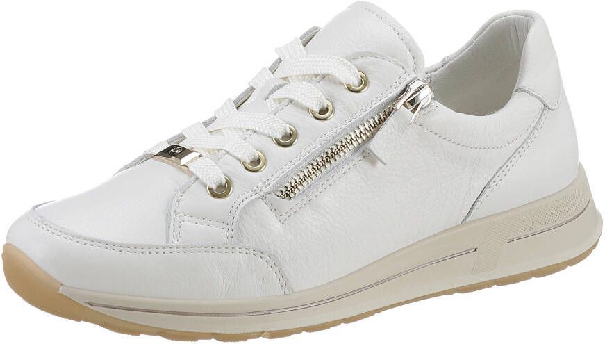 Ara 12-24801-97 Cream White H-Wijdte Veterschoenen