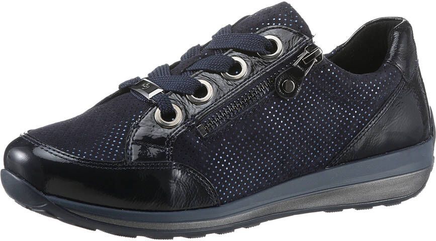 Ara 12-44587-21 Blue H-Wijdte Veterschoenen - Foto 2