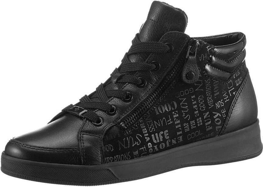 Ara Sneakers Rome vrijetijdsschoenen high top sneakers veterschoenen in schoenmaat g = breed