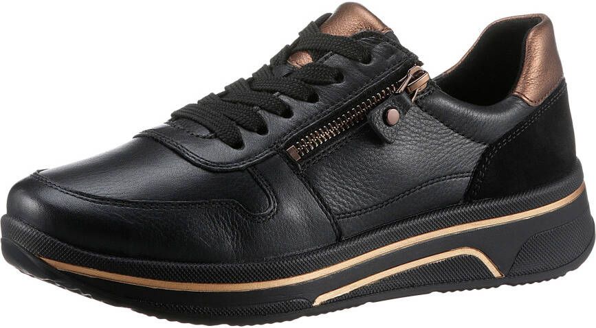 Ara Sneakers Sapporo vrijetijdsschoen halfschoen veterschoen in comfortwijdte h = zeer breed