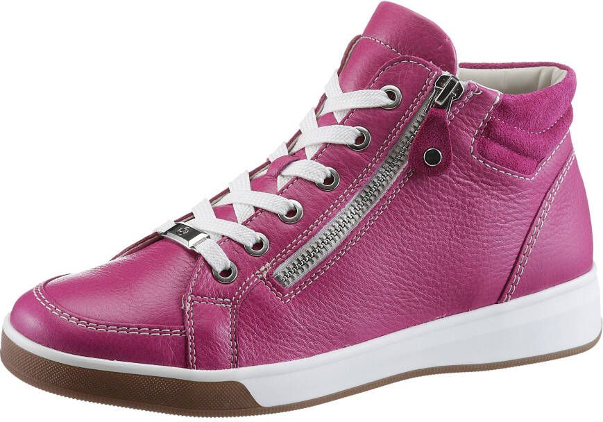 Ara Veterschoenen Rome sleehak high top-sneaker vrijetijdsschoen met rits