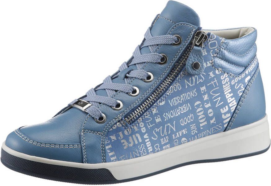 Ara Veterschoenen Rome sleehak high top-sneaker vrijetijdsschoen met rits