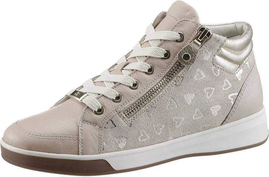 Ara Veterschoenen Rome sleehak high top-sneaker vrijetijdsschoen met rits